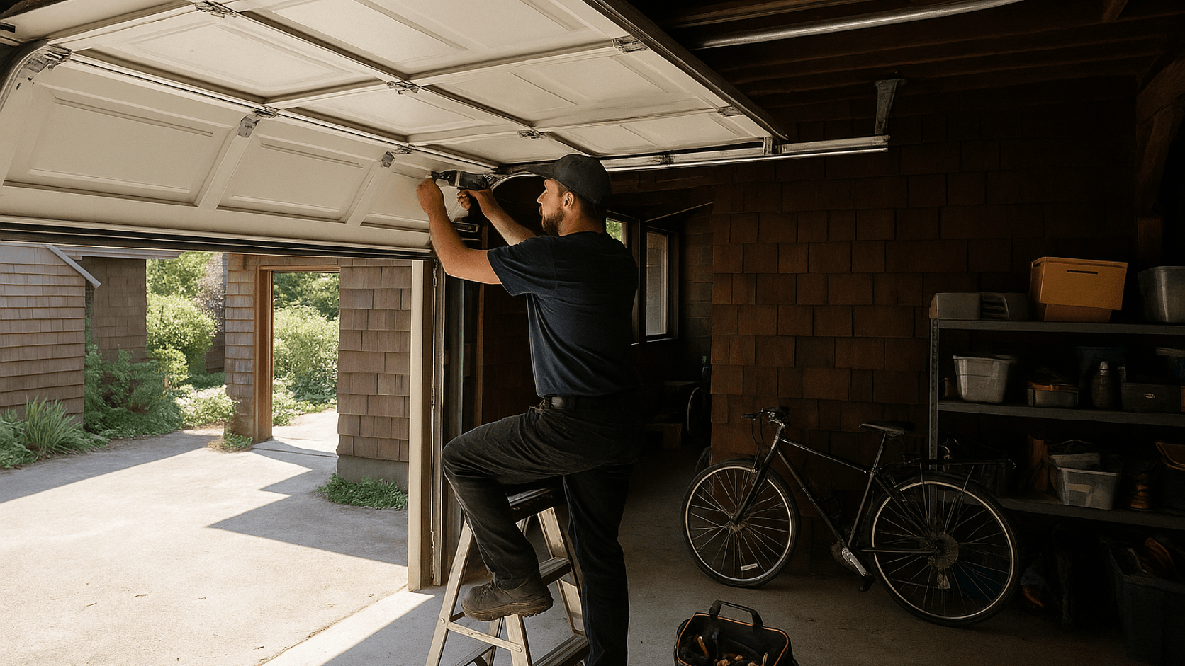 Santos and Sons professional garage door repair in Berkeley, CA