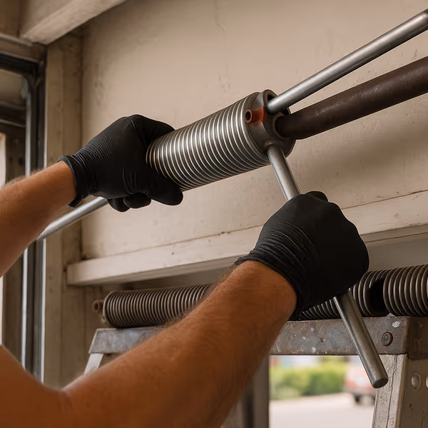 Santos and Sons garage door spring replacement service in Berkeley, CA